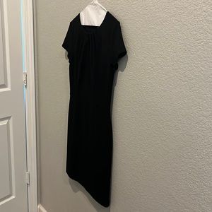 Black Banana Republic Factory knee-length dress, size 6 petite.